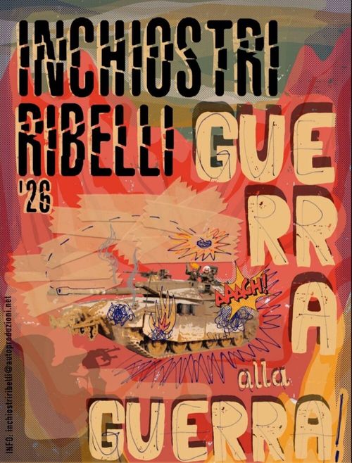 Inchiostri Ribelli 2026 - Guerra alla Guerra