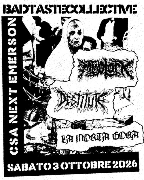 MINDLOCK + DESTITUTE + LA MORTA GORA @CSAnEXtEmerson