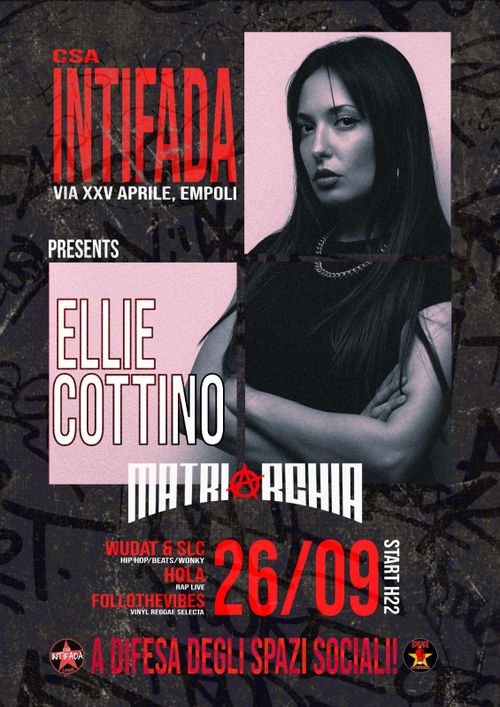 🚩 Ellie Cottino Hip-Hop Live al CSA Intifada ♀️⚧️
