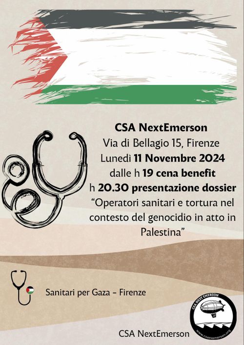 Sanitari per Gaza: presentazione secondo dossier