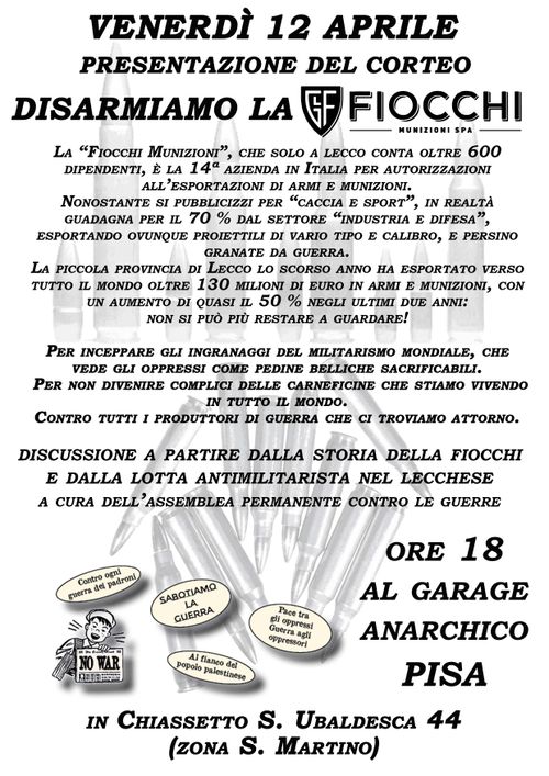 DISARMIAMO LA FIOCCHI