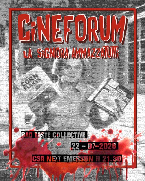 CINEFORUM #2 - LA SIGNORA AMMAZZATUTTI