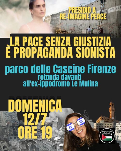 La Pace senza giustizia è propaganda sionista