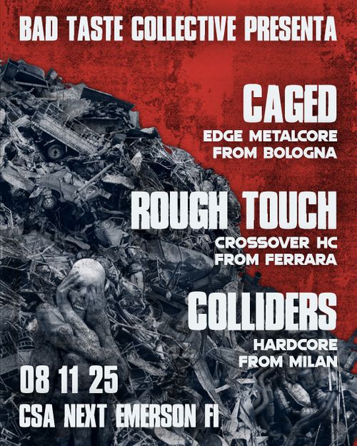 CAGED + COLLIDERS + ROUGH TOUCH