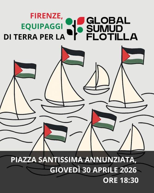 Attacco alla Global Flotilla. PRESIDIO !