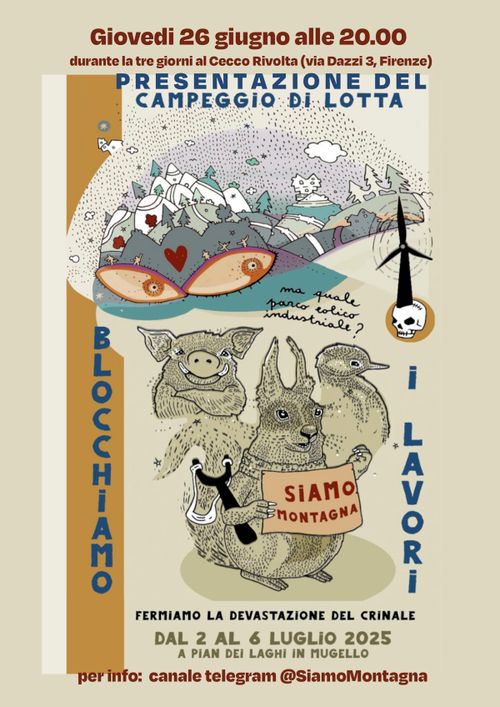  Presentazione del campeggio di lotta