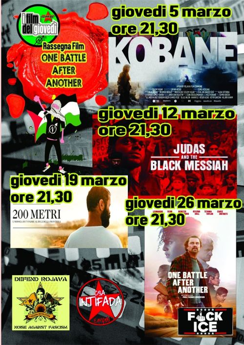 🚩 One Battle After Another -rassegna conea al Csa Intifada 