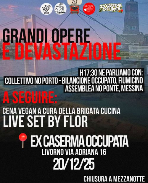 Dibattito: grandi opere e devastazione