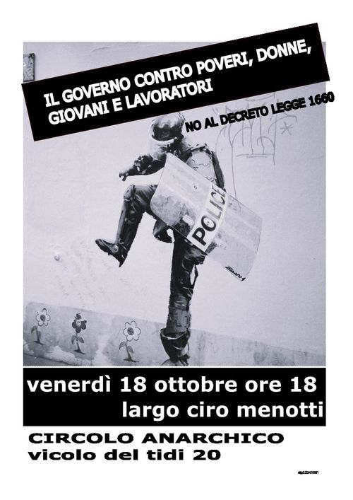 Contro il DDL 1660