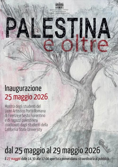 palestina e oltre: mostra al liceo artistico
