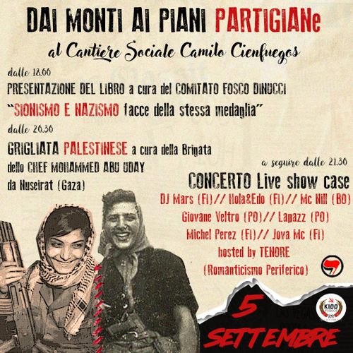 Dai monti ai piani partigian*: la resistenza non ha nazione