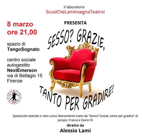 Sesso? Grazie, tanto per gradire