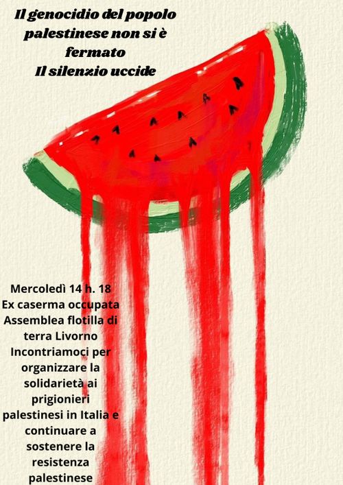 Assemblea flotilla di terra Livorno 