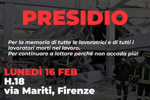 Presidio in Ricordo della STrage Esselumga Via Mvia riti