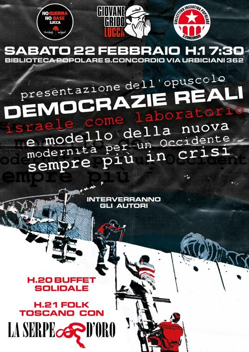 Presentazione di DEMOCRAZIE REALI