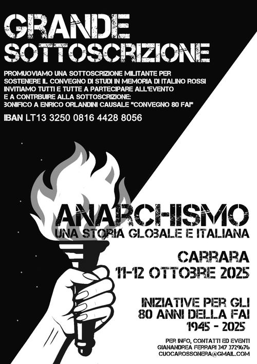 Anarchismo. Una storia globale e italiana