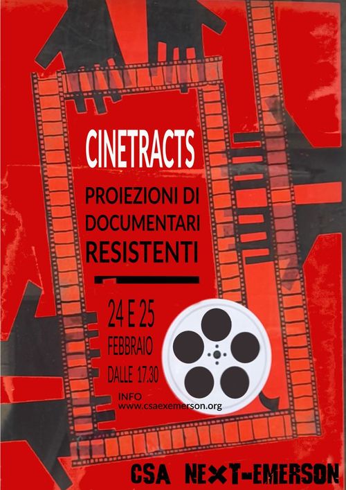 Cinetracts - Proiezioni di documentari resistenti