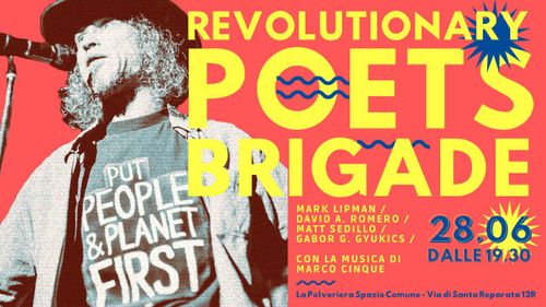 Revolutionary Poets Brigade | Reading di poesia e musica in Polveriera